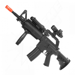 Rifle Airsoft M4 Wellfire Ris Mira Red Dot Resorte Bbs 6mm