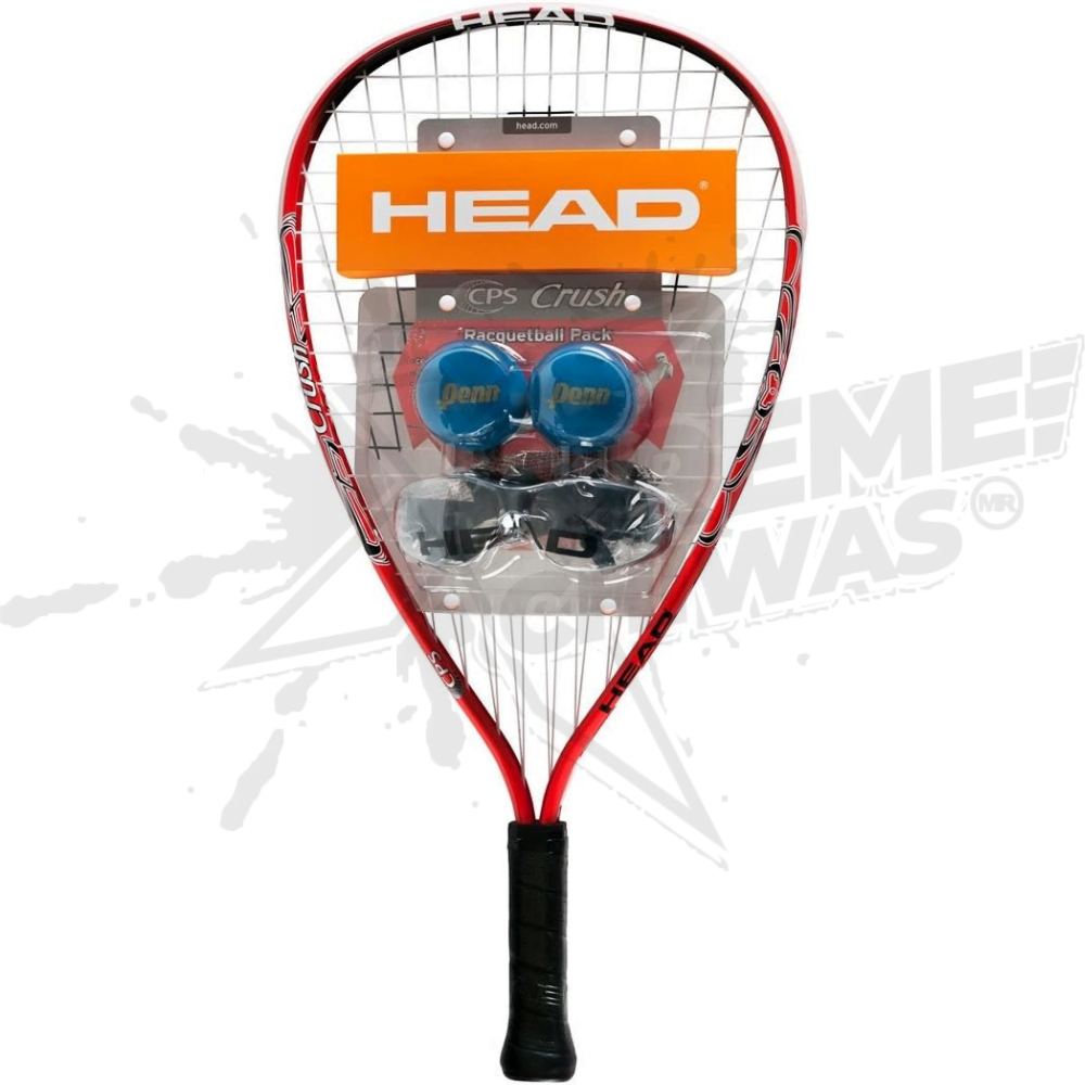 Paquete Racquetball Cps Crush Rojo