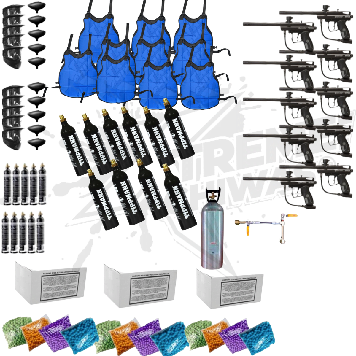 Rifle Airsoft M4 RIS Mr744 Resorte Bbs 6mm