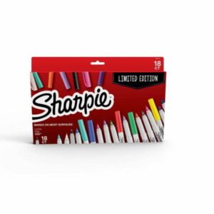 Marcadores sharpie tipo plumón punta ultra delgada 18 piezas ediciones limitada