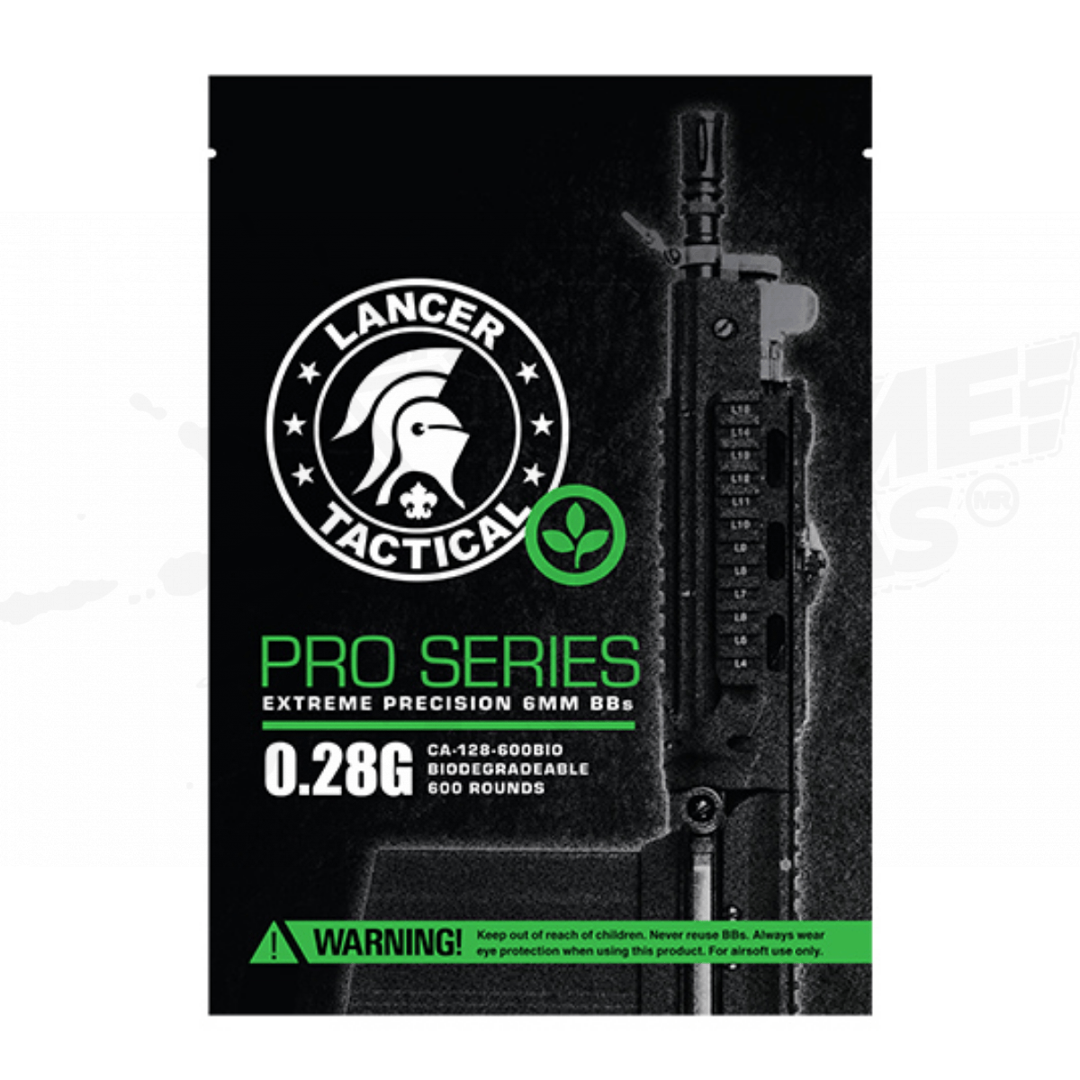 BBs .28g Lancer Tactical Biodegradable 6mm