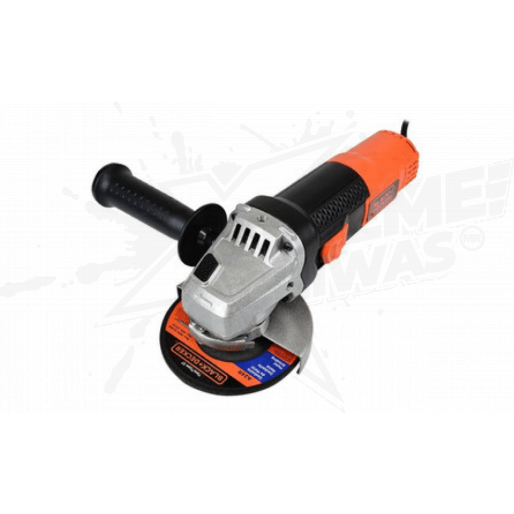 Combo Esmeriladora Angular De 4-1/2 (115mm) Black+Decker Con Guantes, Lentes Y Estuche Rígido - Image 2