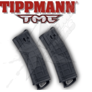 2 Magazines Tippmann Tmc Negro Magfed