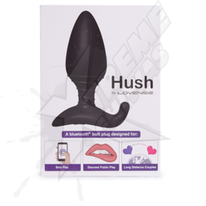 Juguete Sexual Hush Lovense Bluetooth Plug Anal Vibrador