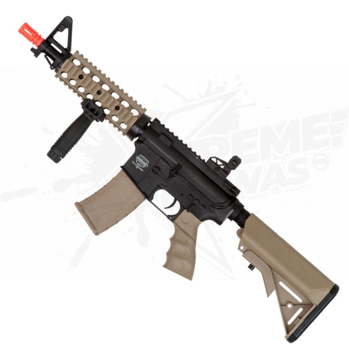 Rifle Airsoft Bm Valken Mod CQB Eléctrico Bbs 6mm