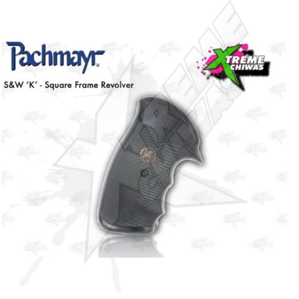 Cachas Pachmayr Smith and Wesson K Marco Cuadradado Revolver Xtremechiwas