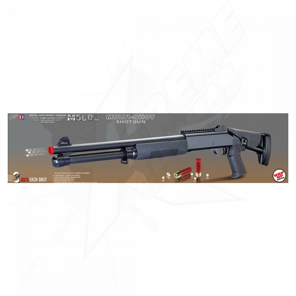 Escopeta Airsoft M56DL Resorte Bbs 6mm - Image 3