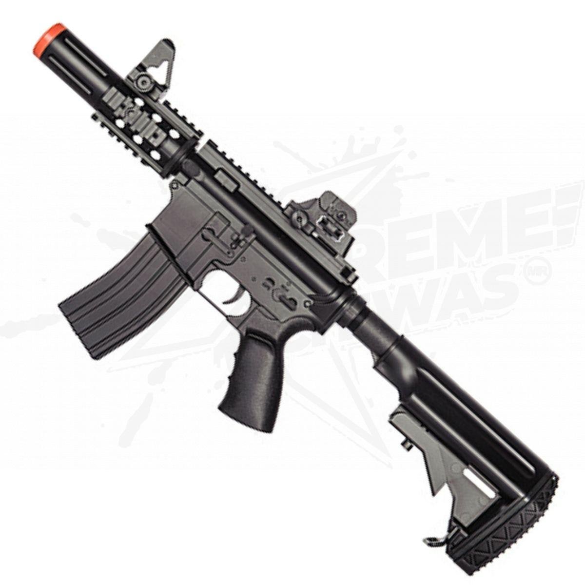 Rifle Airsoft D3813 Wells Hybrid Gearbox M4 CQB Electrico Bbs 6mm