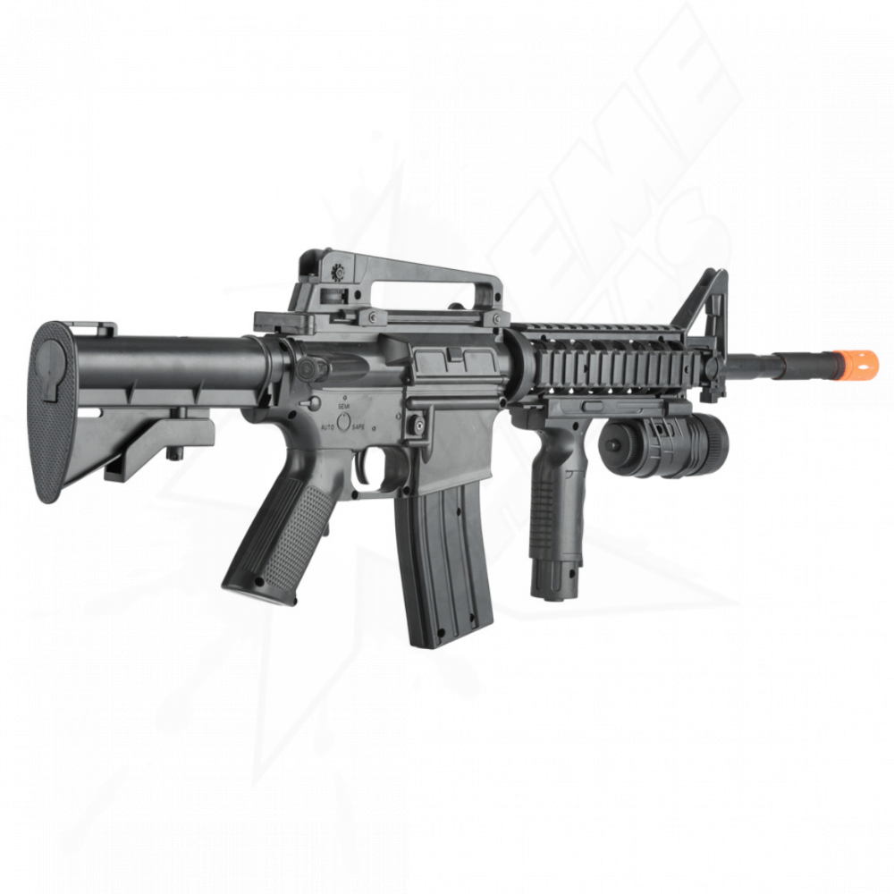 Rifle Plastico Airsoft M16 P1158b Resorte Bbs 6mm - Image 3