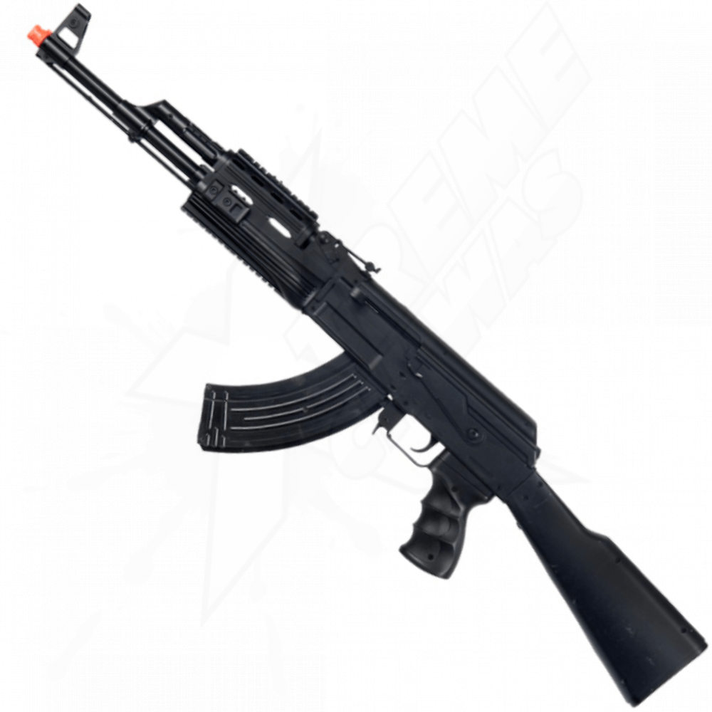 Rifle Airsoft Ak-47 P48 Laser Resorte Bbs 6mm