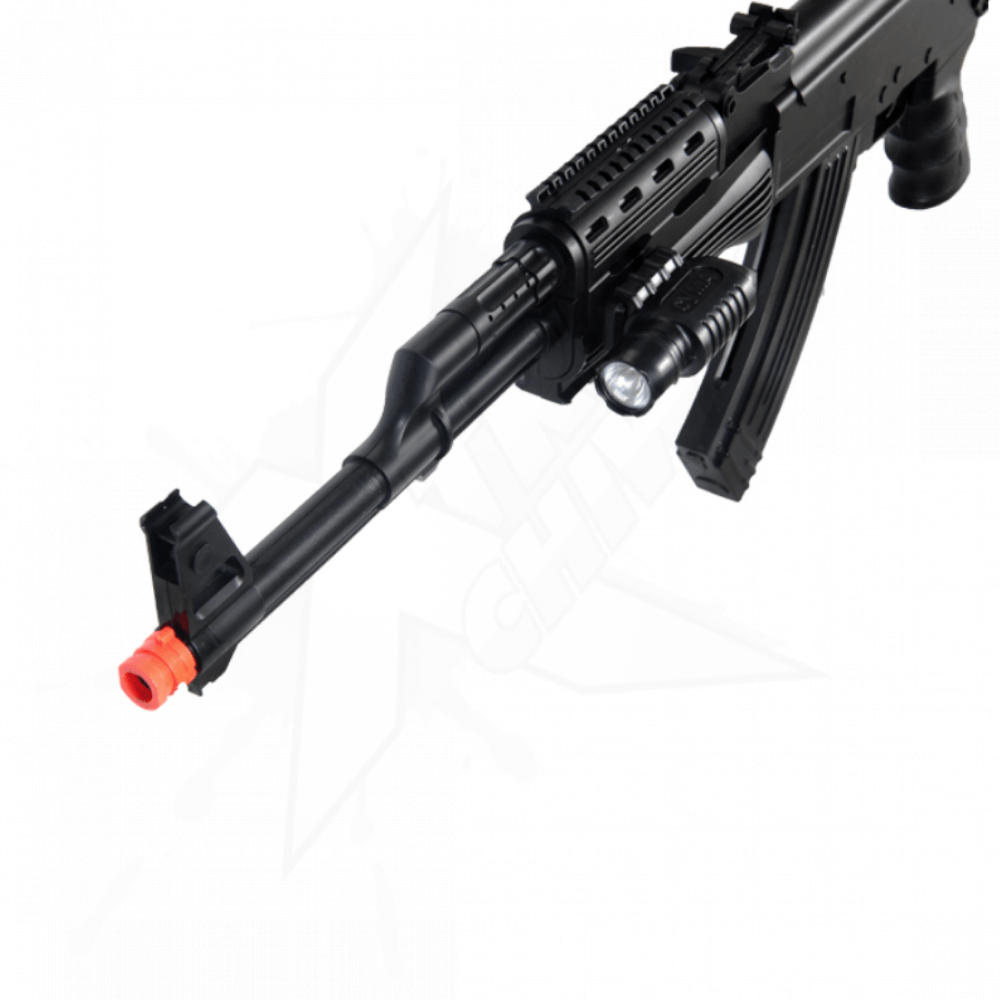 Rifle Airsoft Ak-47 P48 Laser Resorte Bbs 6mm - Image 3