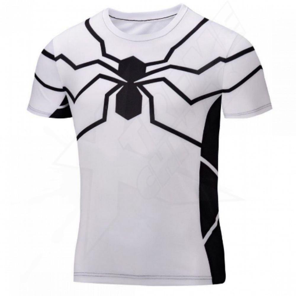 Camiseta Future Foundation Spider-Man 3D Marvel Superhero Manga Corta