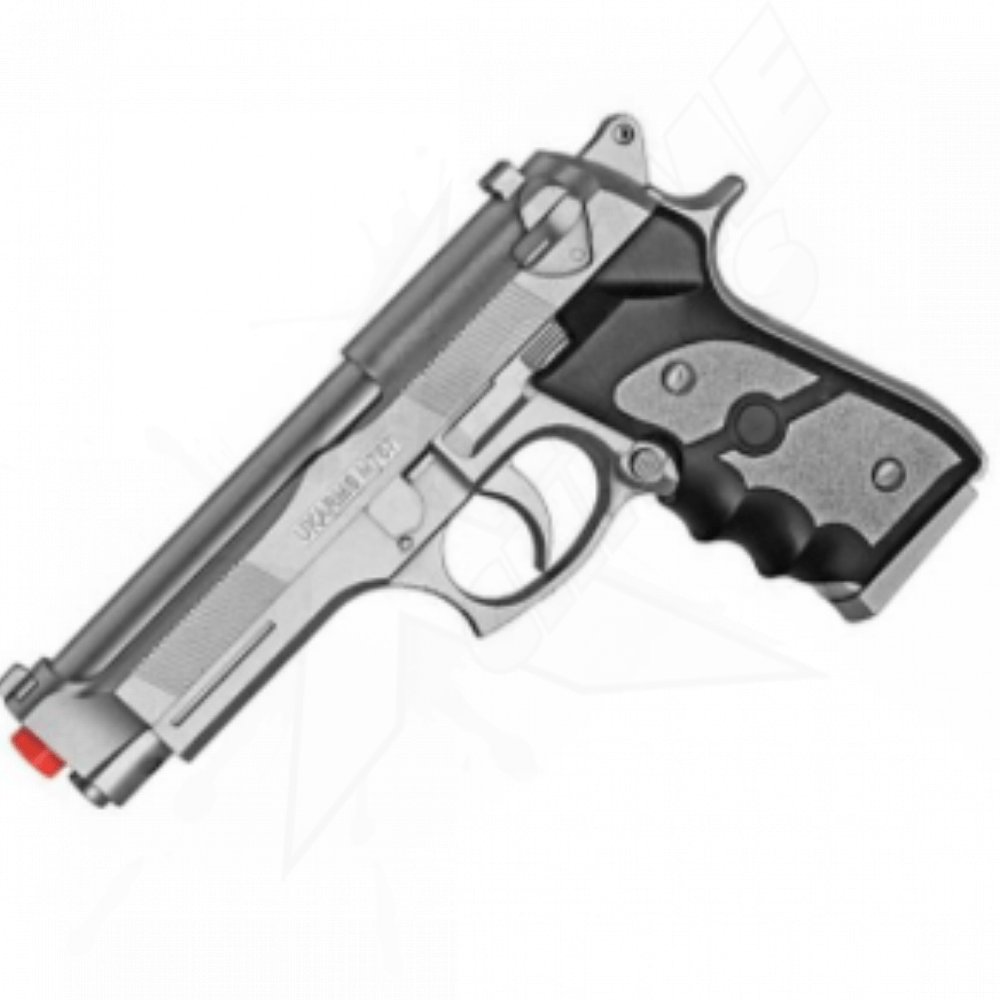 Pistola Airsoft Ukarms M757s Silver Resorte Bbs 6mm Xtremechiwas - Image 2
