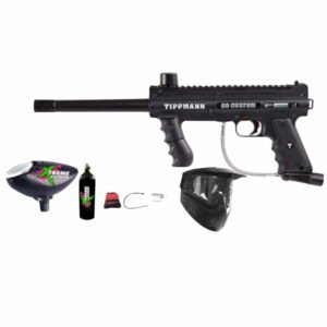 Marcadora Tippmann 98 Custom Tanque Con 12oz Hopper Y Careta