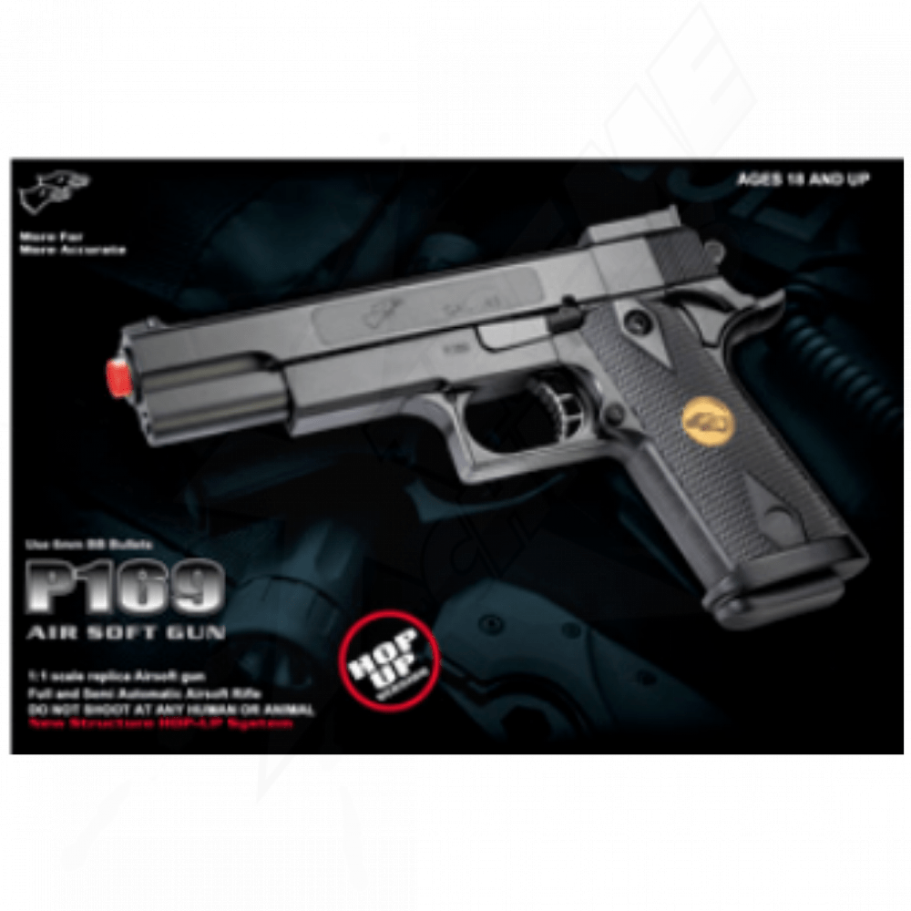 Pistola Airsoft Ukarms Tactical M1911 Resorte Bbs 6mm - Image 2