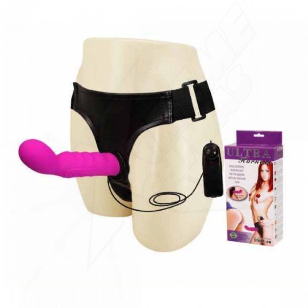 Dildo Vibrador Ajustable Cuero Ultra Arnés - Image 2