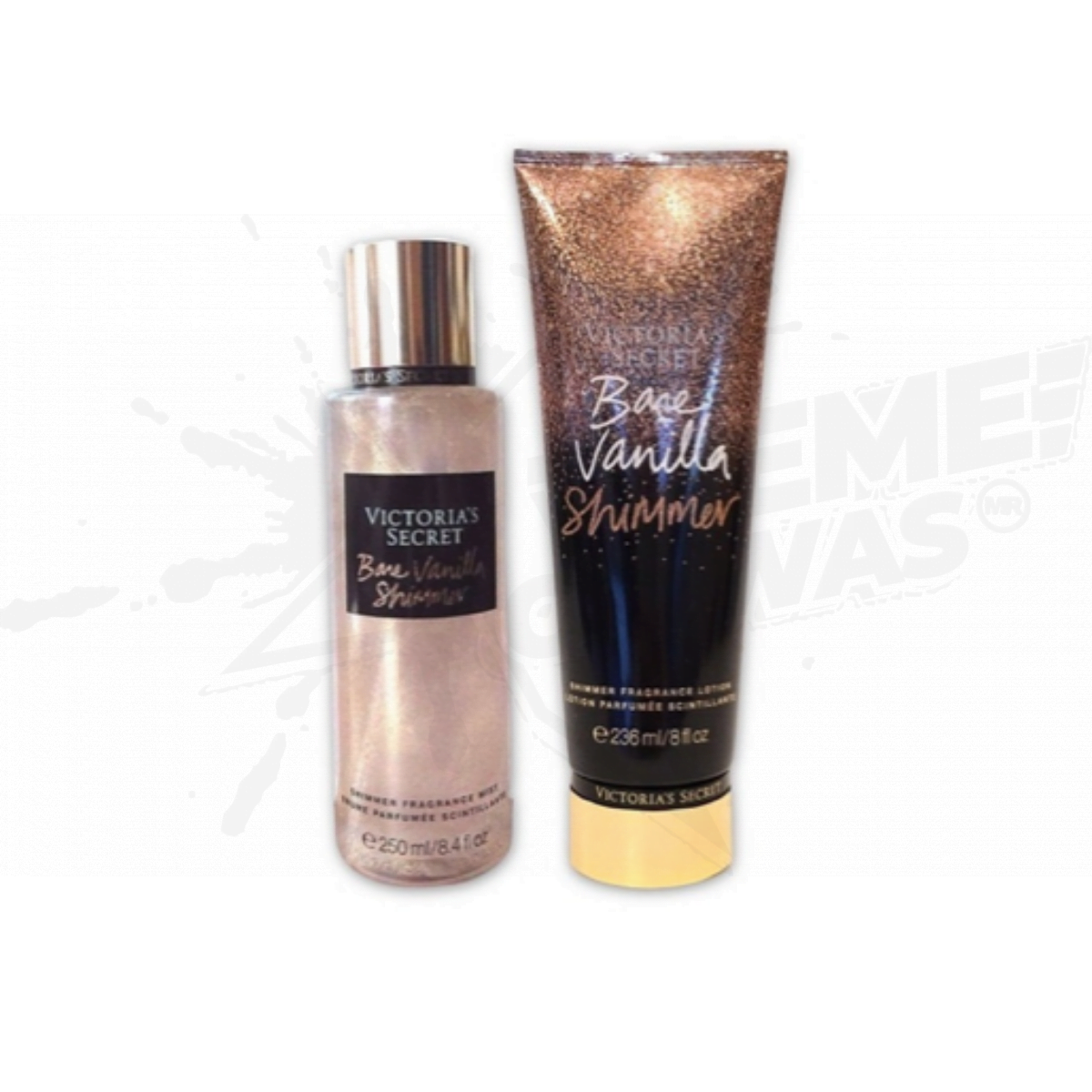 Set Mist + Crema Victoria Secret Bare Vanilla Shimmer