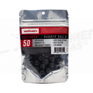 Pelotas Reusables De Goma Valken Defender Calibre .50 (25u)
