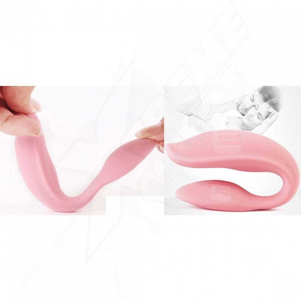 Vibrador Masajeador Control Remoto Inalámbrico Silicona Love 2U - Image 2