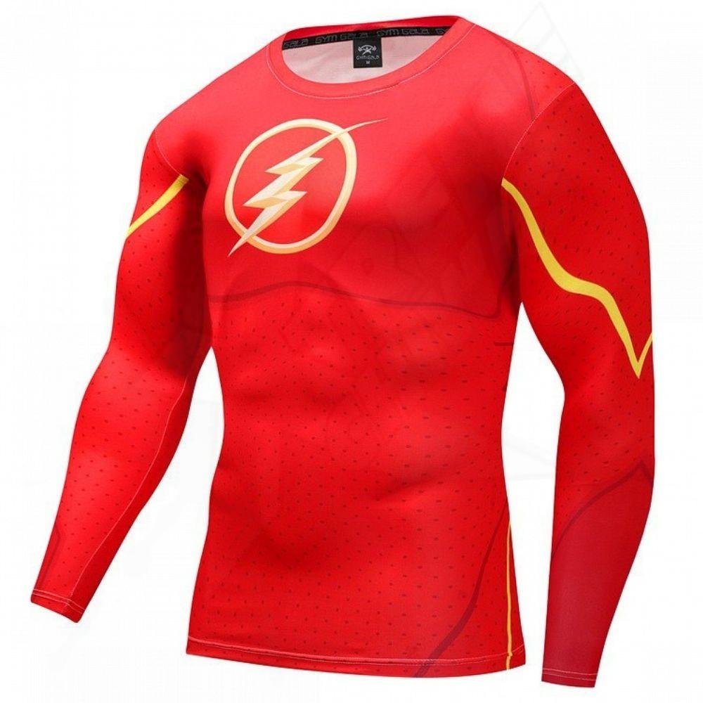 Camiseta Flash DC Comics Fit 3D Superhero