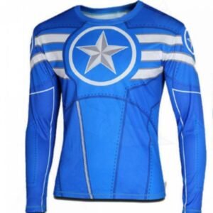 Camiseta Capitan America 3D Marvel Superhero