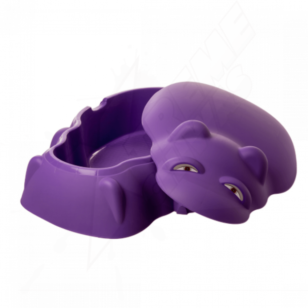 Arenero Hipopótamo Morado De Jardín Para Niños - Image 3