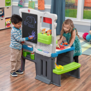 Escritorio Caballete Tiza y Pizarra Step 2 Para Niño Great Creations
