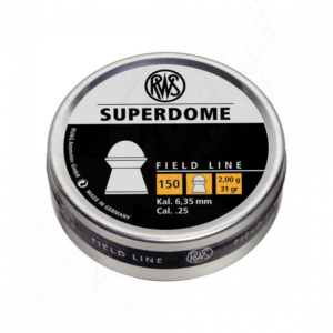 Pellets Punta Redonda RWS Superdome .25 (6.35mm)