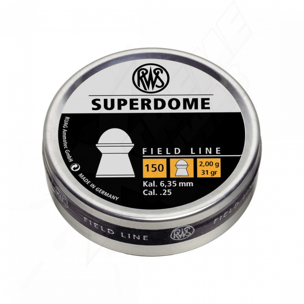 Pellets Punta Redonda RWS Superdome .25 (6.35mm)