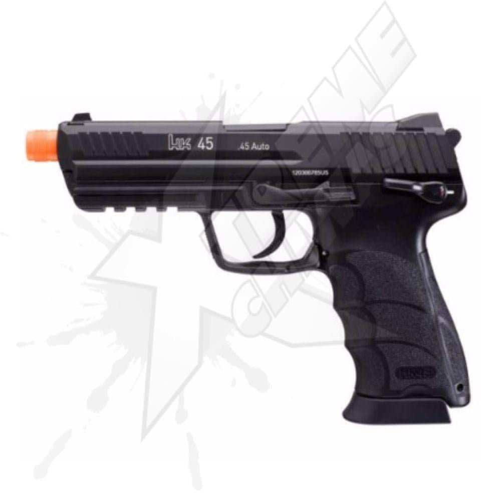 Pistola Airsoft HK 45 Green Gas Blowback Bbs 6mm - Image 4