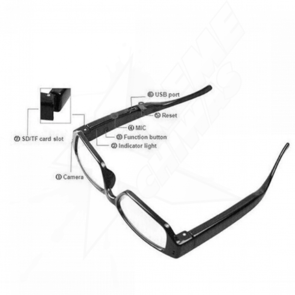 Camara Oculta Espía Lentes Hd 720p Dvr - Image 8