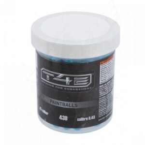 T4E Paintballs Pintura Gotcha Azul 430 rondas .43