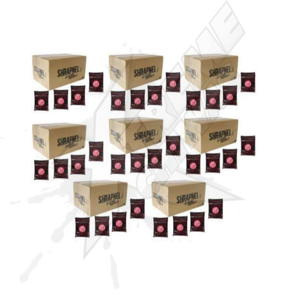 Paquete 8 Cajas 16000 Paintballs Shrapnel