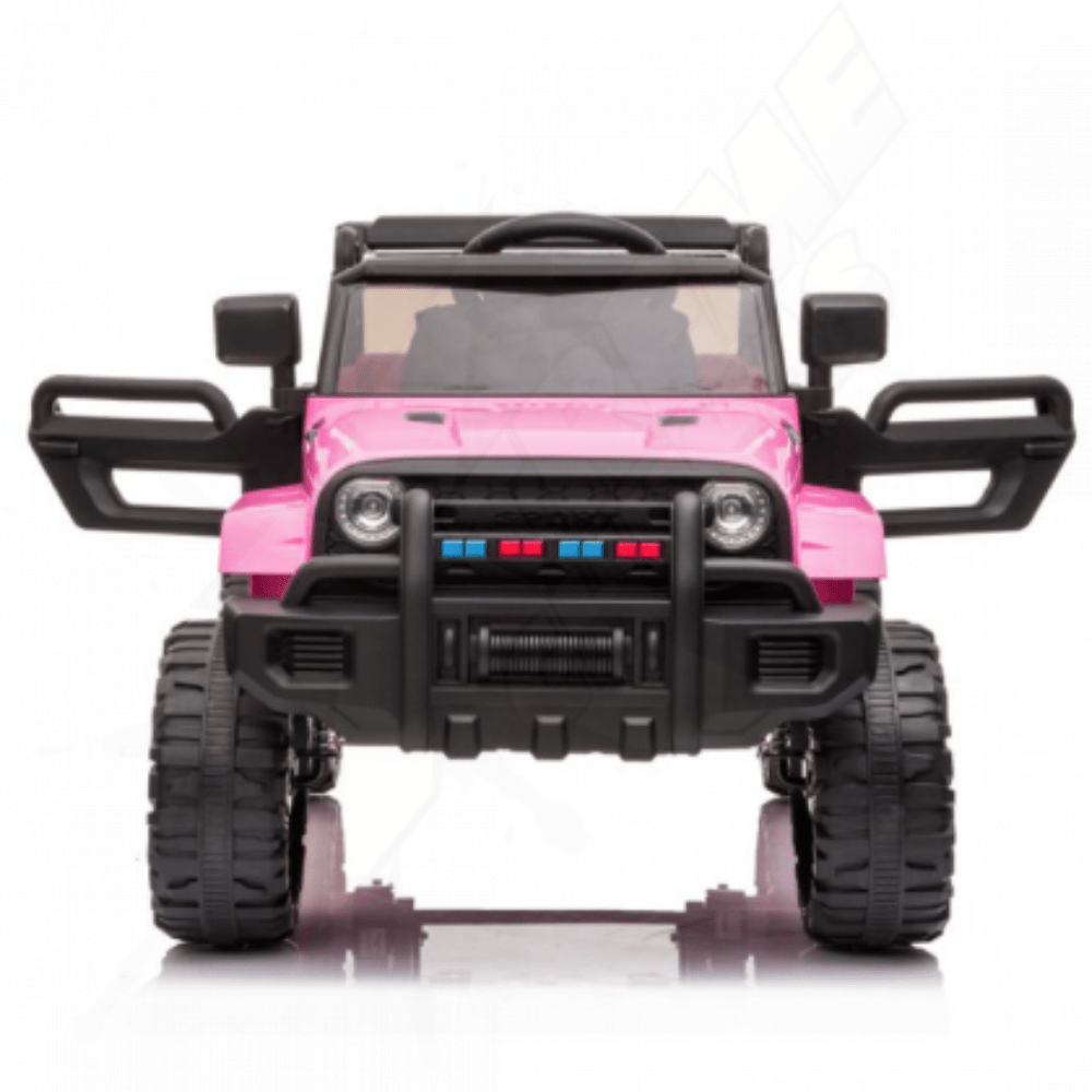 Jeep Eléctrico Para Niña 12v Rosa Control Remoto Carrito Zimtown - Image 3