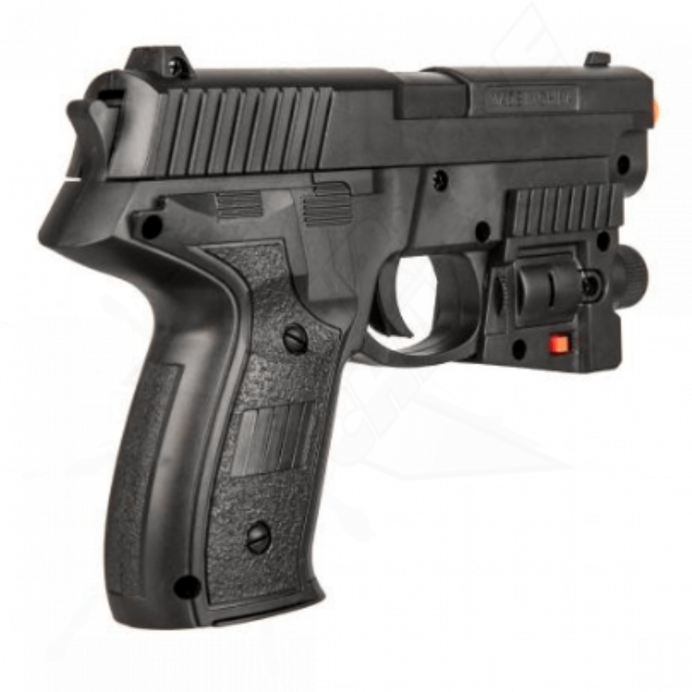 Pistola Airsoft 216AF Ukarms Laser Resorte Bbs 6mm - Image 2