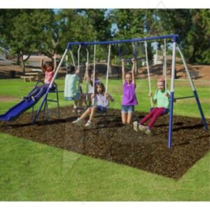 Juego de Columpio y Resbaladero Jardín Set