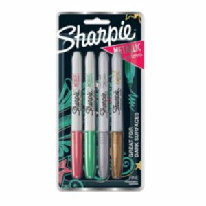 Marcadores Sharpie Metalicos Edicion De 4pzs Permanentes