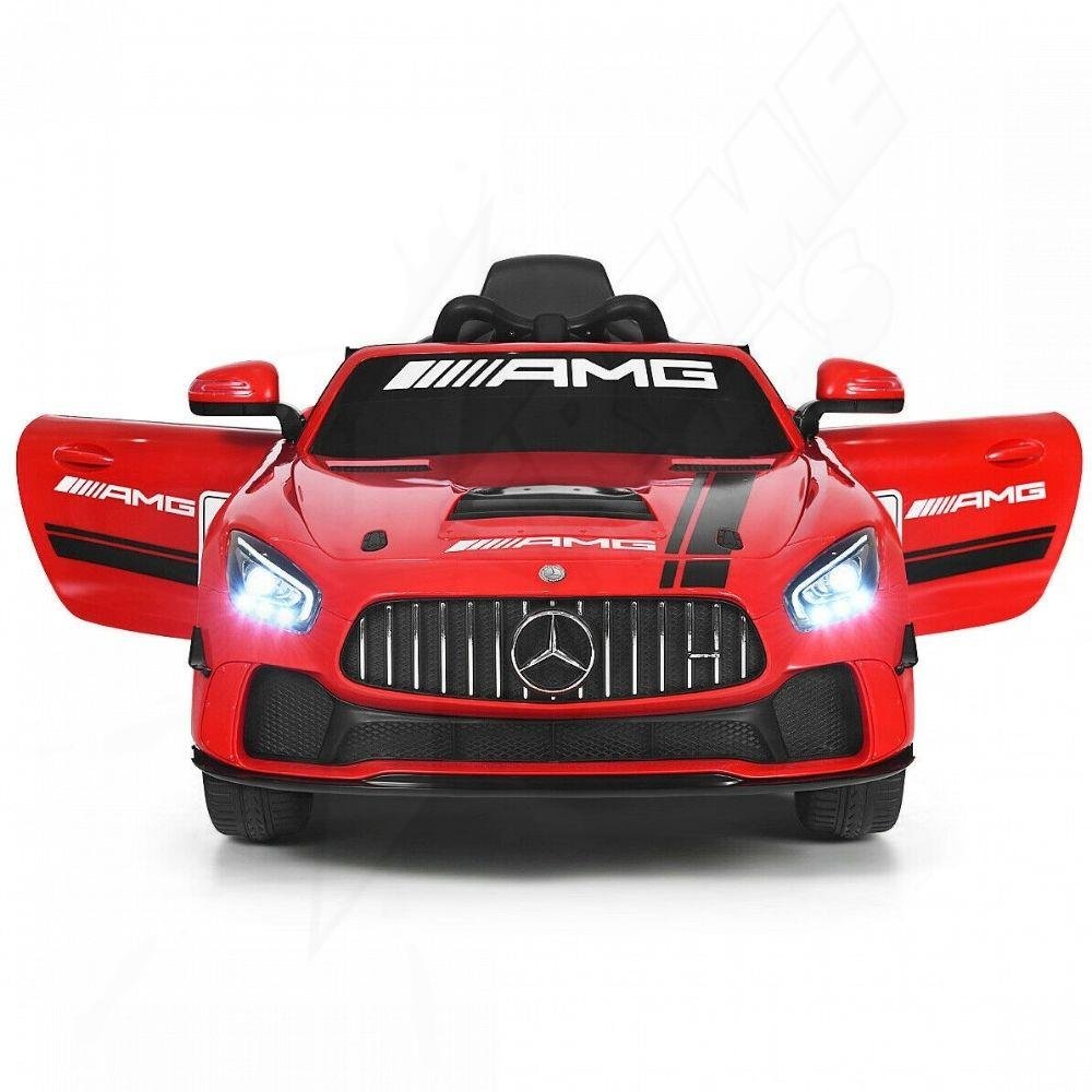 Montatable Mercedes Benz 12 Volst Gymax Rojo - Image 4