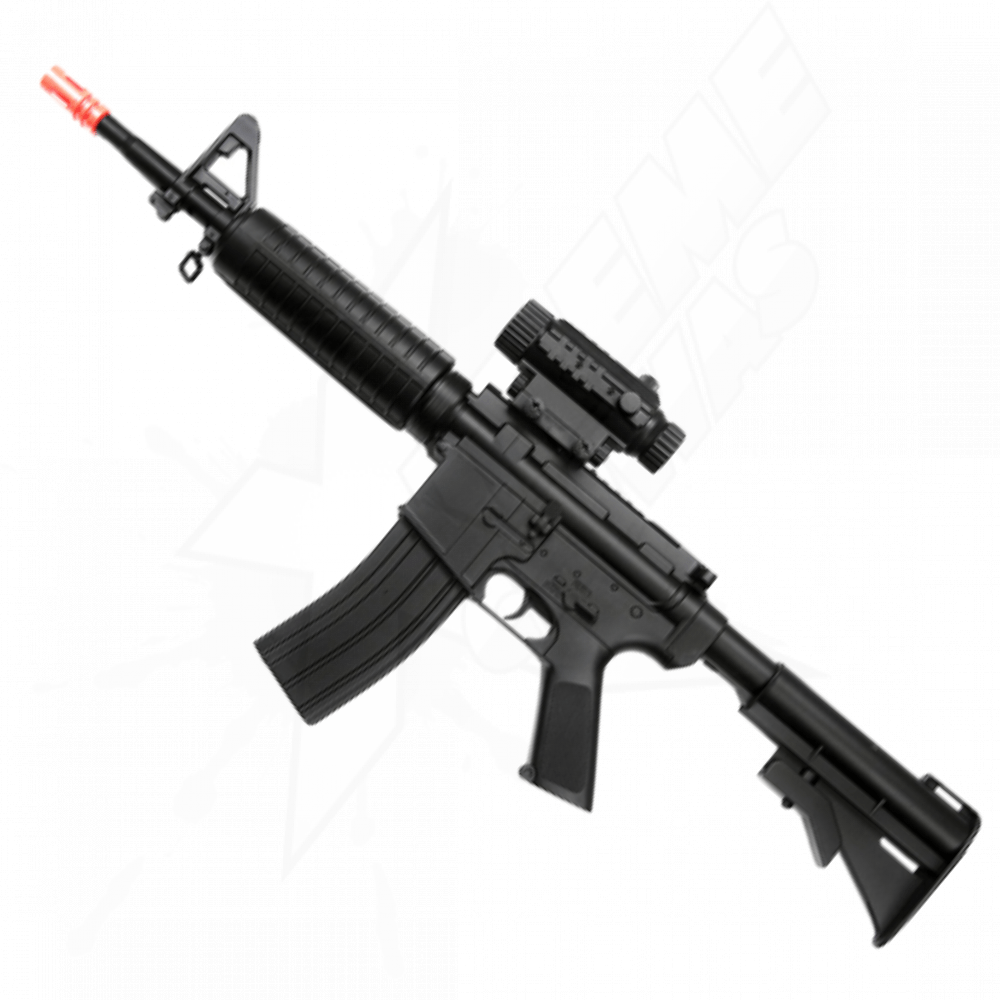 Rifle Airsoft M4 Culata Ajustable Electrico Bbs 6mm