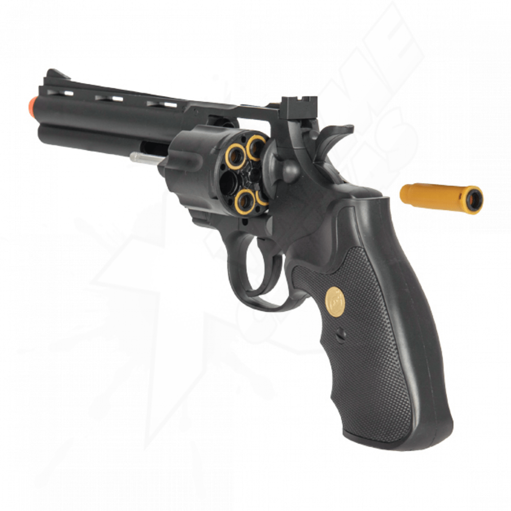 Pistola Airsoft Revolver G36B Resorte Bbs 6mm - Image 6