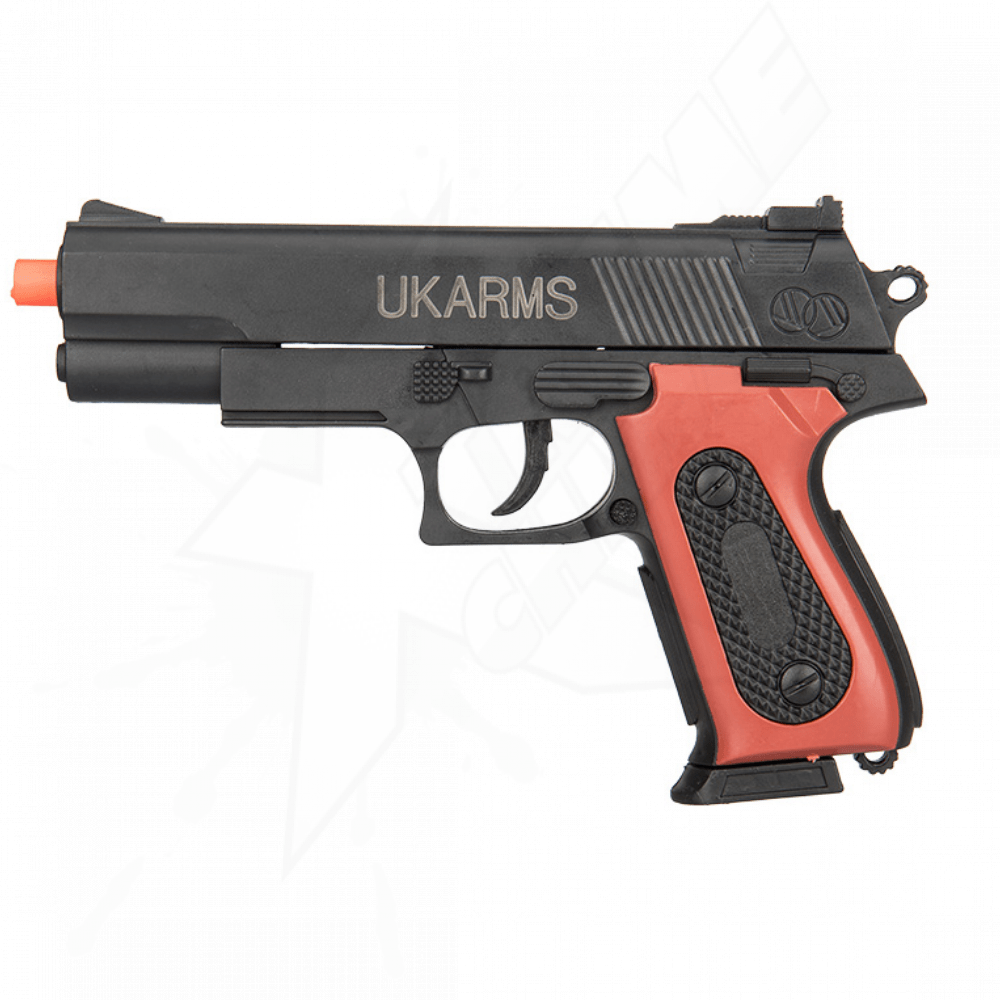 Pistola Plastico Airsoft ukarms P238 Resorte Bbs 6mm