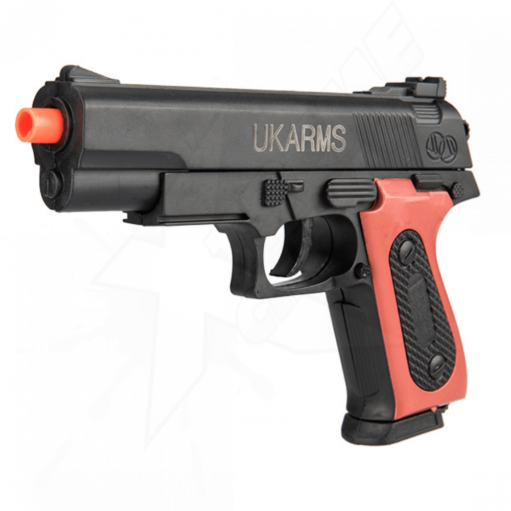 Pistola Plastico Airsoft ukarms P238 Resorte Bbs 6mm - Image 2