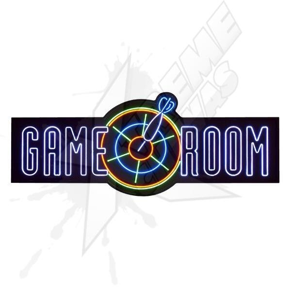 Letrero LED Gameroom Neon Iluminación