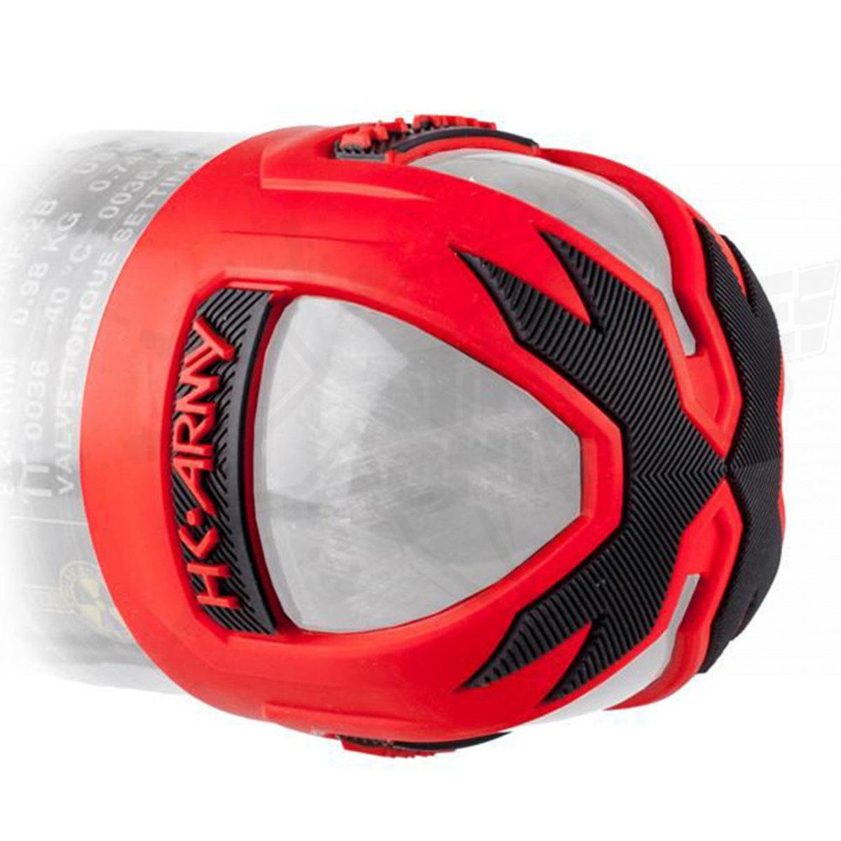 Protector Cubre Tanque de HPA VICE HK Army Rojo/Negro Gotcha