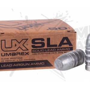 Municiones Diabolo Umarex Punta Plana SLA Cal.50 550gr 20 piezas