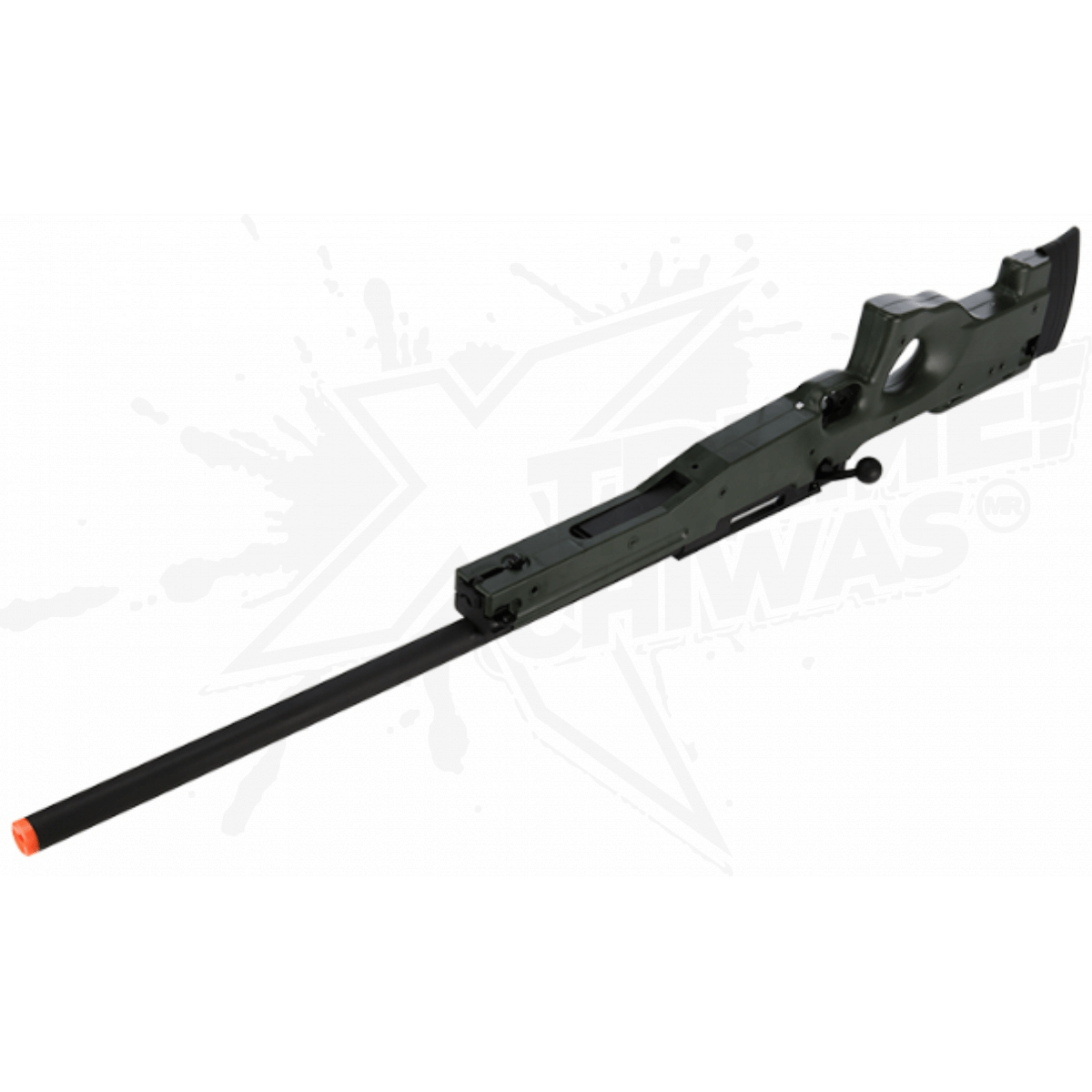 Rifle Airsoft L96 M96g Olivo Resorte Bbs 6mm - Image 5