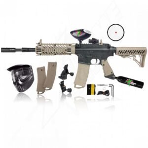 Paquete Marcadora Tippmann Tmc Magfed Arena Tanque Co2 Careta Hopper