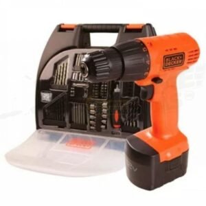Taladro Atornillador Black Decker Inalámbrico 12v + Accesorios