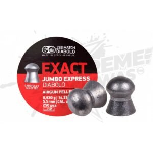 Municiones Punta Redonda Pellets Jumbo Express JSB .22 (5.5mm)