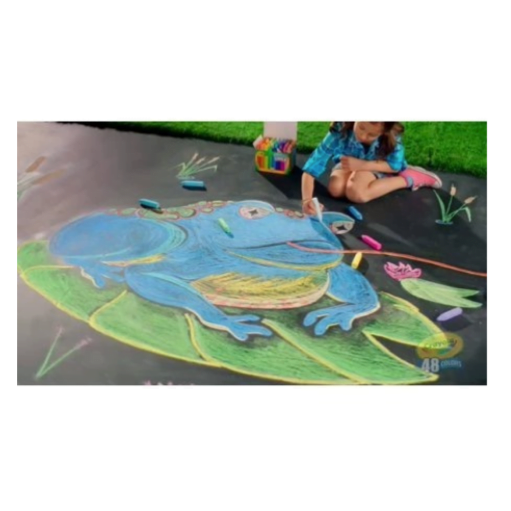 Crayola 24 Gises Lavables Con Colores Variados - Image 2